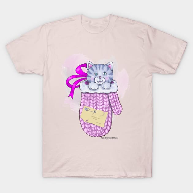 Mitten Kitten T-Shirt by Julie Townsend Studio